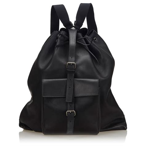 ysl backpack leather|yves st laurent backpack.